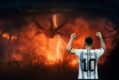 El elenco sugirió que Messi hubiera sido útil en la batalla contra el temido Azotamentes. / Netflix - IG