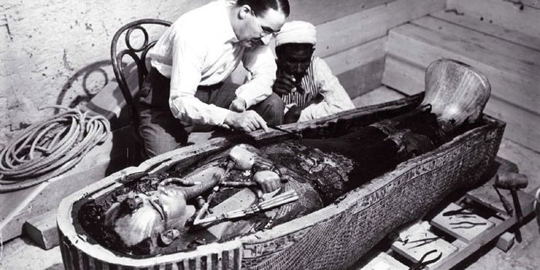 El arqueólogo Howard Carter halló su tumba intacta en 1922. Foto: historiayarqueologia.com
