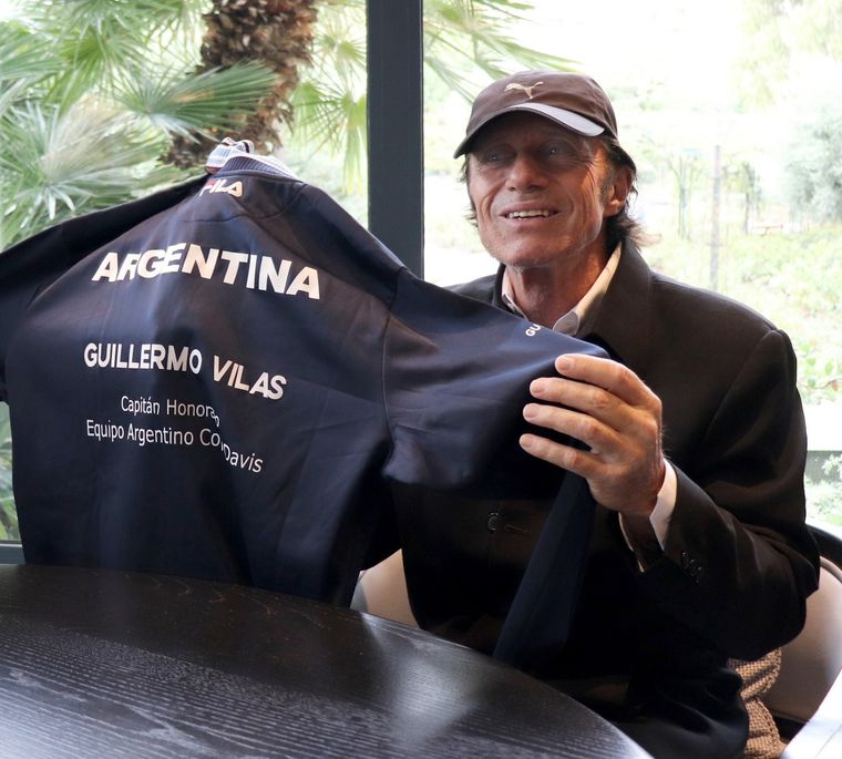 Guillermo Vilas reapareció en público. Foto: Archivo