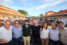 Acto Horacio Rodríguez Larreta estuvo este jueves en La Rioja en el cierre de campaña de Felipe Álvarez Foto: Prensa Horacio Rodríguez Larreta