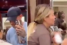 Así se vivió el tenso momento entre Nara e Icardi en junio. / Captura X