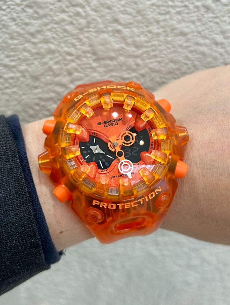 La nueva versión translúcida del GA-V01 apuesta por una estética audaz sin resignar durabilidad extrema. La nueva versión translúcida del GA-V01 apuesta por una estética audaz sin resignar durabilidad extrema.