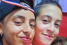 Magdalena Espósito Valenti y su pareja Foto: archivo