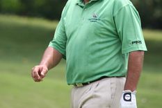 El Pato Cabrera en sus tiempos de golfista Foto: Archivo El Pato Cabrera en sus tiempos de golfista Foto: Archivo