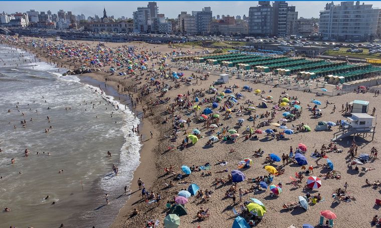 Mar del Plata se volvió tendencia nacional por un posteo en X Foto: Télam