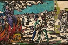 Las mujeres morían en la hoguera tras ser acusadas de brujas. Foto: Bbc.
