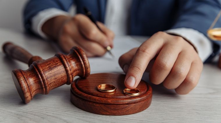 El Ministerio de Desregulación y Transformación del Estado envió al Congreso un proyecto de ley que busca agilizar los procesos de divorcio Foto: shutterstock.com