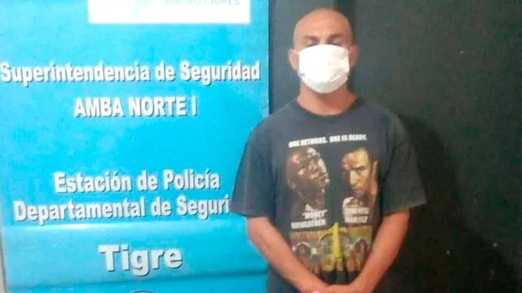 La detención se produjo luego de la denuncia de su pareja