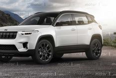 Esbozo de lo que podría ser el mini Jeep, por debajo del Renegade.