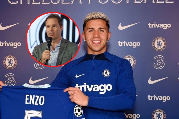 Brito, presidente de River, habló sobre la histórica transferencia de Enzo Fernández al Chelsea.