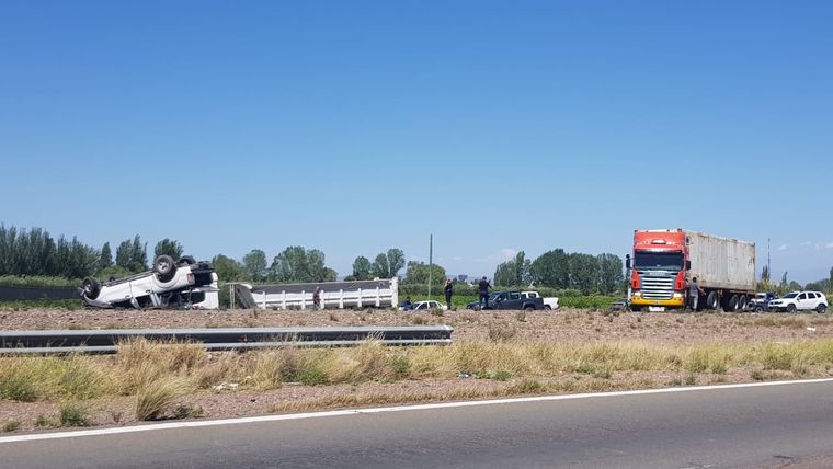 Accidente Acceso Este Foto: Pachy Reynoso.