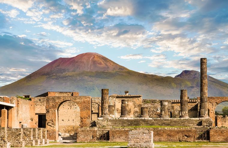El descubrimiento fue comunicado por el Parque Arqueológico De Pompeya Foto: Shutterstock