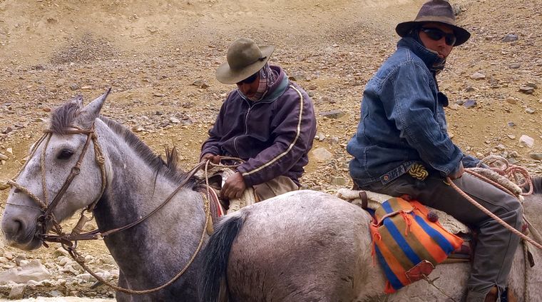 Los Araya, trashumantes. Foto: Ulises Naranjo