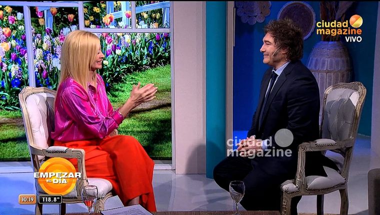 Yuyito Gonz&aacute;lez y Javier Milei vivieron un corto pero intenso romance.