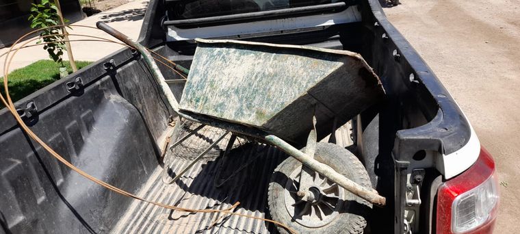 Los elementos robados Foto: Prensa Ministerio de Seguridad