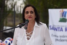 La exintendenta de Santa Rosa, Norma Trigo.