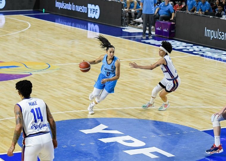 Boquete aportó 4/6 en triples. Foto: Prensa CABB