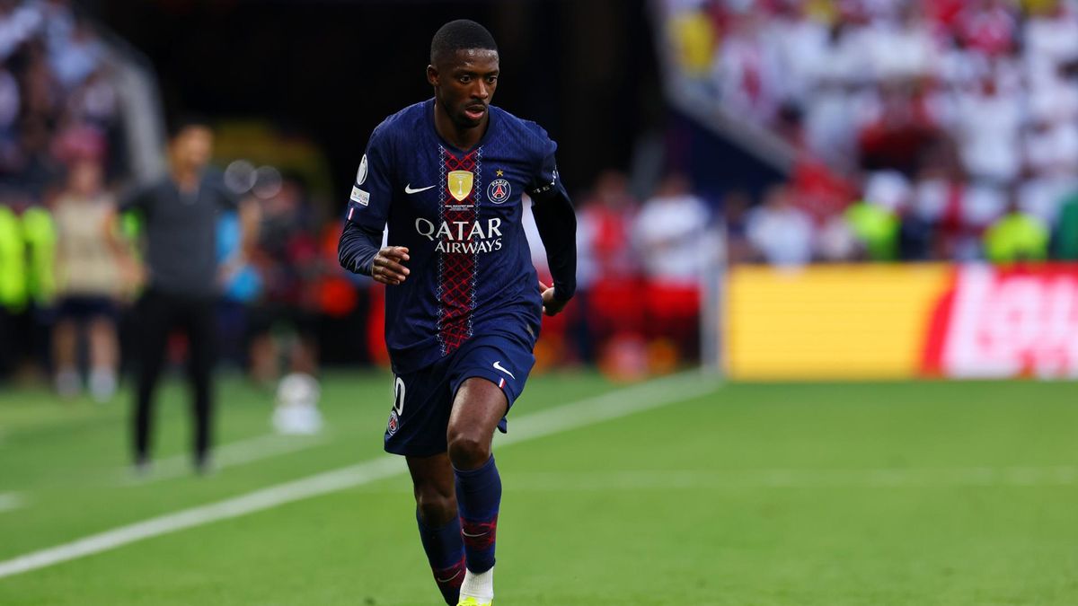 Dembélé salió lesionado en la final de la Champions y encendió las alarmas en Francia a días del Mundial
