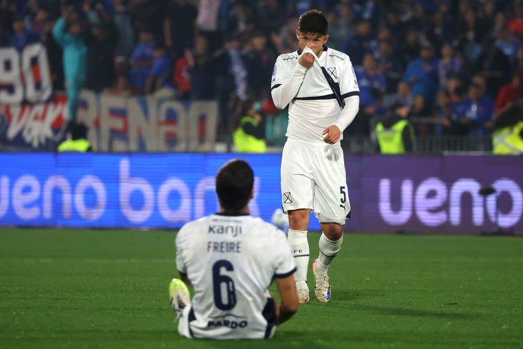 El momento de la lesión de Nicolás Freire en Independiente vs. Universidad de Chile. El momento de la lesión de Nicolás Freire en Independiente vs. Universidad de Chile.