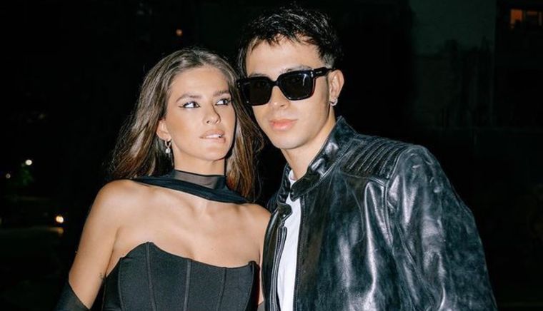 La China Suárez se asustó por culpa de Rusherking. Rusherking imitó a la China Suárez.