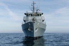 La Marina de Alemania desplazó un dragaminas hacia el Mediterráneo mientras sigue la tensión en Ormuz.