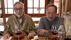 Luis Brandoni y Guillermo Francella en la película Mi obra Maestra. Luis Brandoni y Guillermo Francella en la película Mi obra Maestra.