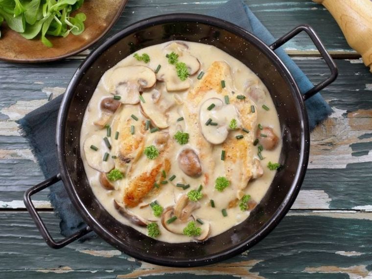 Con este pollo cremoso conquistarás el paladar de tu familia Foto: Shutterstock