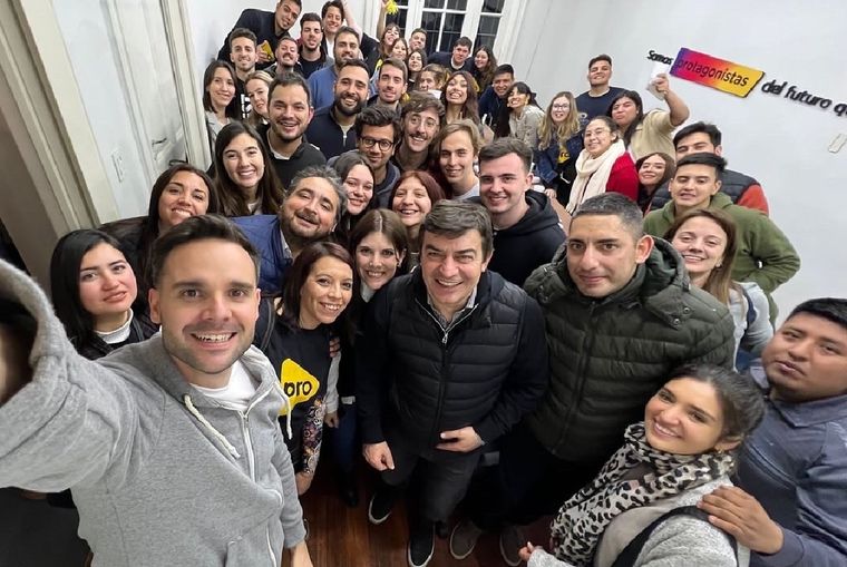 El diputado nacional Omar De Marchi encabezó un encuentro de referentes provinciales del PRO Foto: Prensa PRO Mendoza