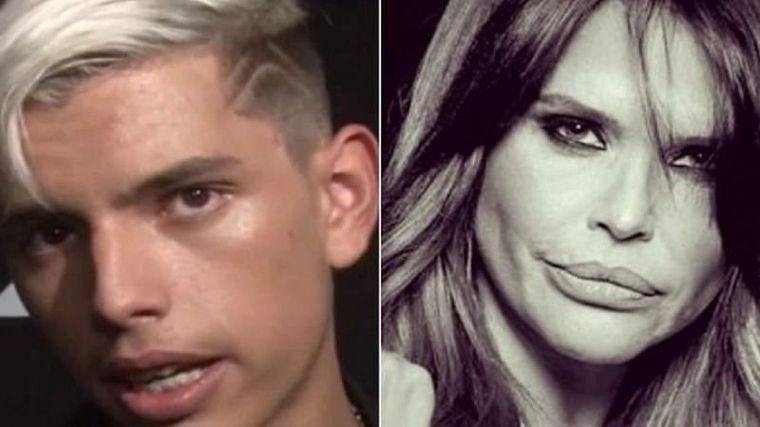 Chyno Agostini y Nazarena Vélez