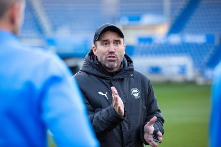 Eduardo Coudet llenó de elogios a Diego Simeone en la previa del partido ante el Atleti.