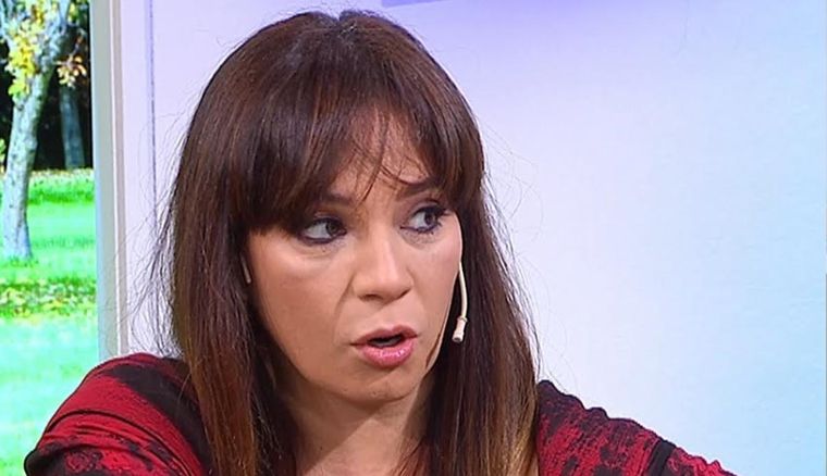 LA CARA. LISSA VERA DEFENDIO SU POSTURA. Foto: CAPTURA TV.