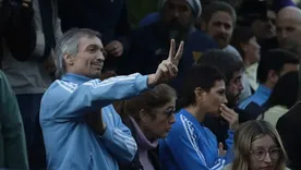 Máximo Kirchner con su campera Adidas en Parque Lezama. Foto: Agencia Noticias Argentinas Máximo Kirchner con su campera Adidas en Parque Lezama. Foto: Agencia Noticias Argentinas