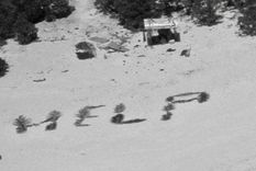 Los tres hombres fueron rescatados el 9 de abril, luego de haberse perdido el día de Pascua Foto: Guardia Costera de los Estados Unidos