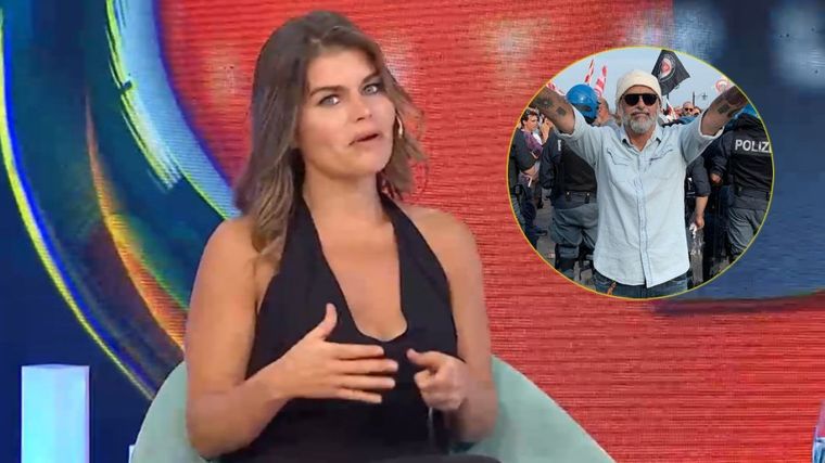 Angie Balbani y Jorge Rial