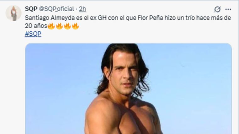 Yanina Latorre tuvo el detalle final del trío dado a conocer por Flor Peña. Yanina Latorre tuvo el detalle final del trío dado a conocer por Flor Peña.