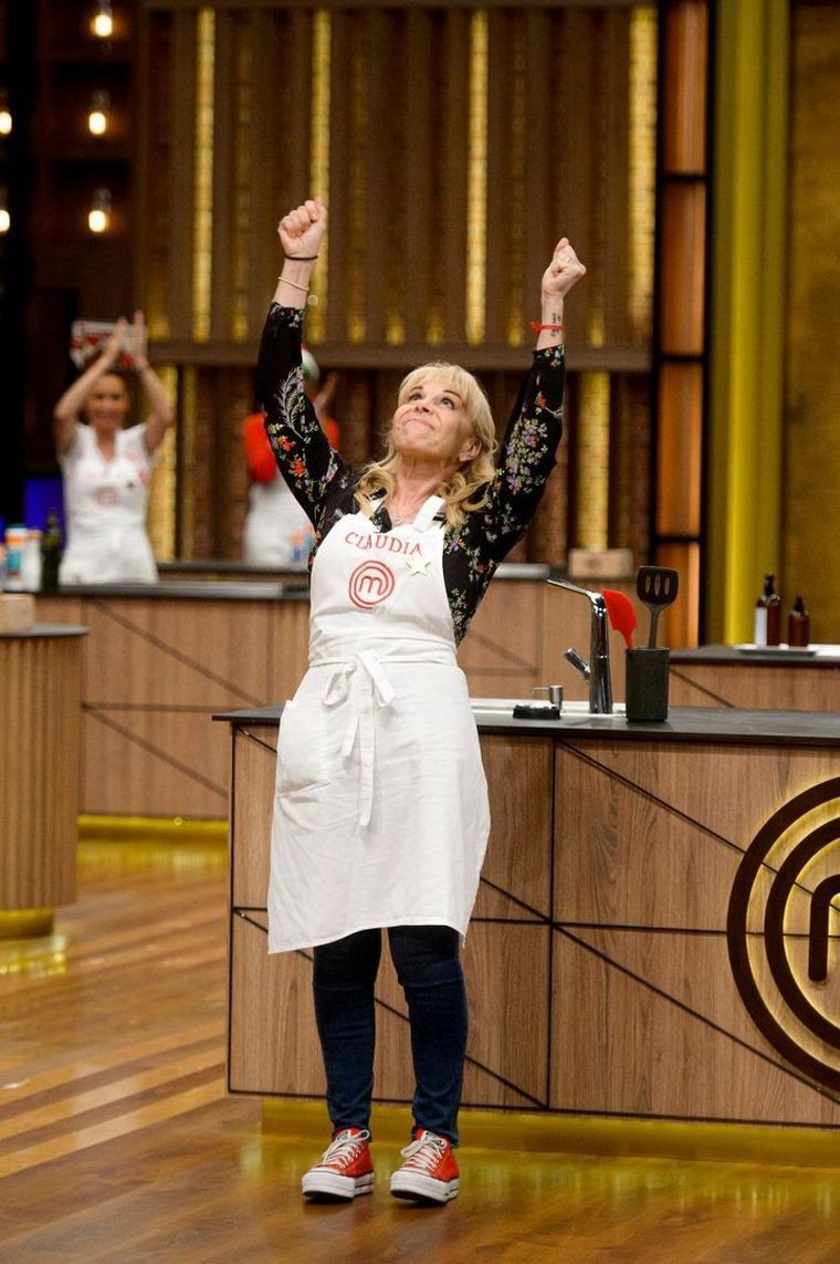 Claudia Villafañe, la primera ganadora. Claudia Villafañe, la primera ganadora.