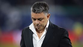 El silencio de Marcelo Gallardo tras el 0-1 de River ante Vélez expuso el momento de tensión que atraviesa el equipo. El silencio de Marcelo Gallardo tras el 0-1 de River ante Vélez expuso el momento de tensión que atraviesa el equipo.