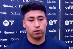 El futbolista habló post partido. Foto: Captura El futbolista habló post partido. Foto: Captura