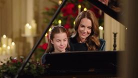 La princesa de Gales, Kate Middleton, y su hija Charlotte.