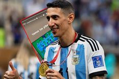 Di María bancó a los chicos de la Selección argentina Sub 20. Di María bancó a los chicos de la Selección argentina Sub 20.