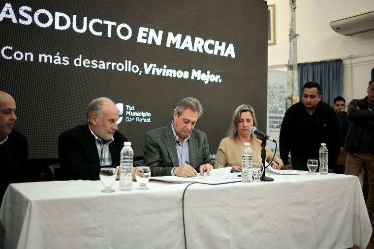 Omar Félix, intendente de San Rafael.