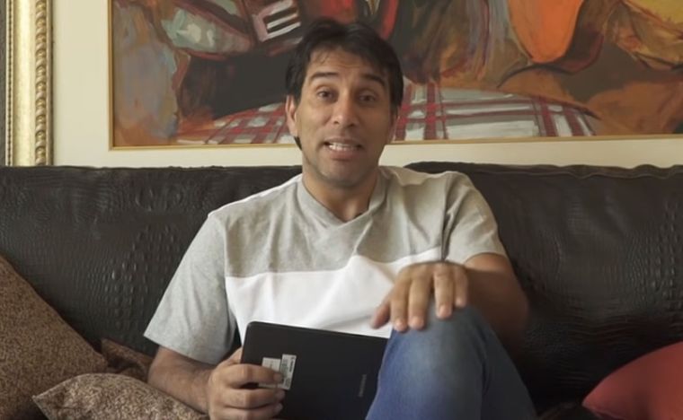 Cuevas soltó dardos contra Boca. Foto: Captura