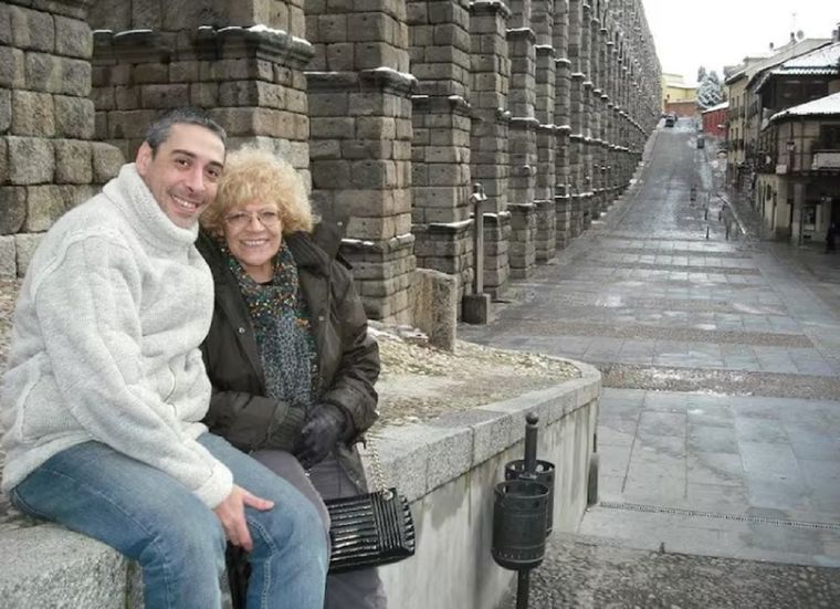 María Rosa Fugazot y René Bertrand. María Rosa Fugazot y René Bertrand.