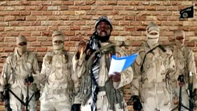 El jefe de Boko Haram, Abubakar Shekau, en un video publicado el 15 de enero de 2018. Foto: Reuters