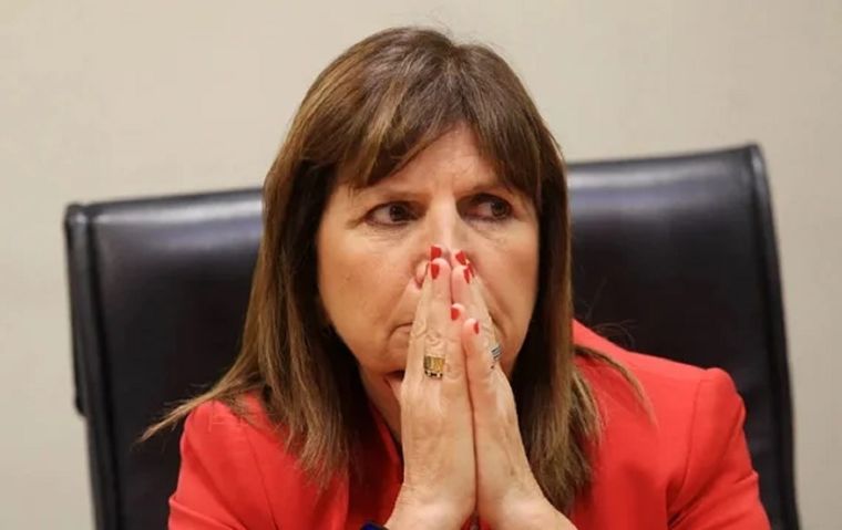 La ministra de Seguridad justificó el gasto de Milei en Seguridad. Foto: NA