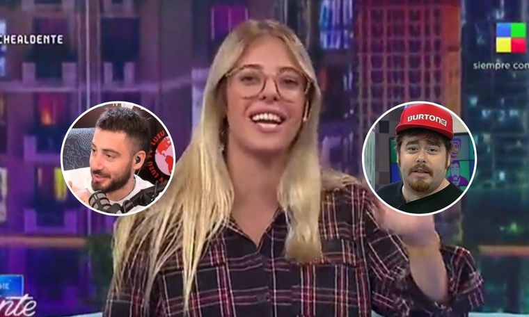 Nati Jota eiigió entre Nicolás Occhiato y Migue Granados La influencer se fue de Luzu TV y recaló en Olga