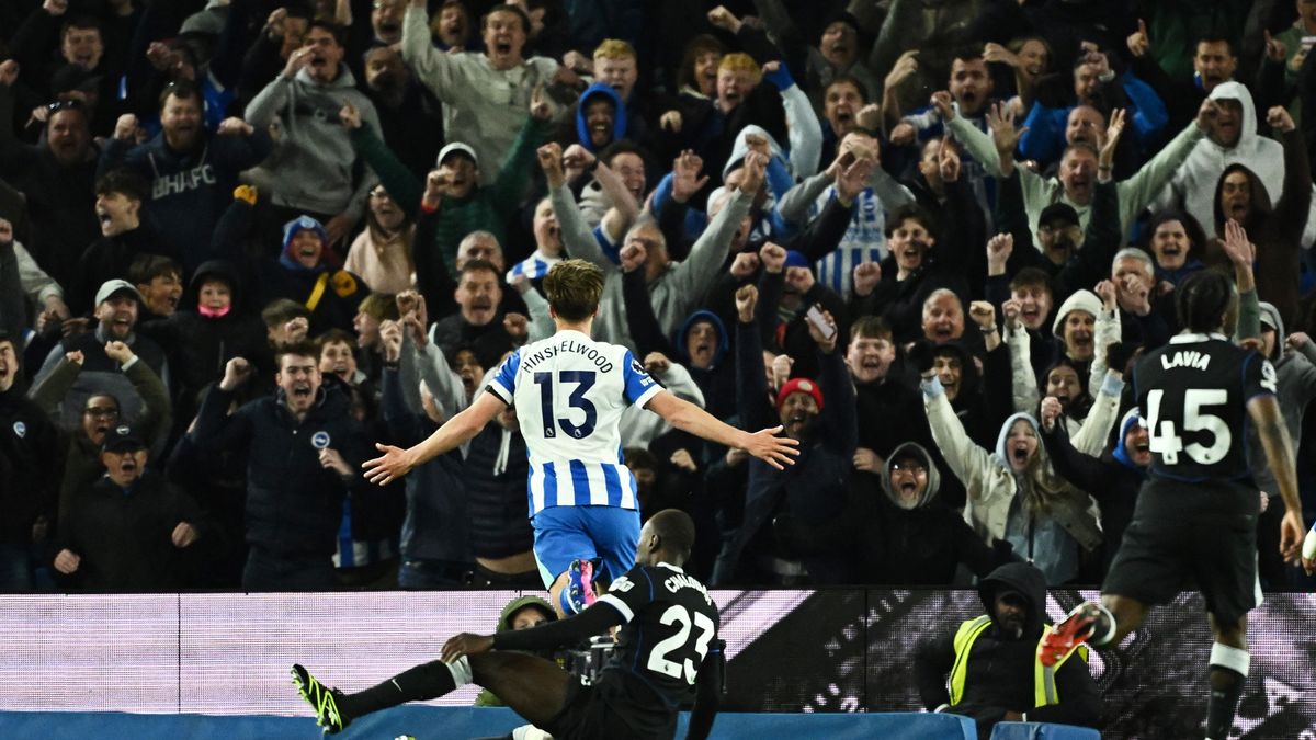 El Chelsea de Enzo Fernández fue goleado por Brighton y peligra su clasificación a copas internacionales