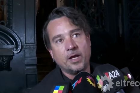 El artista emocionó al recordar a su amigo. Foto: Captura de pantalla/ Youtube: eltrece El artista emocionó al recordar a su amigo. Foto: Captura de pantalla/ Youtube: eltrece