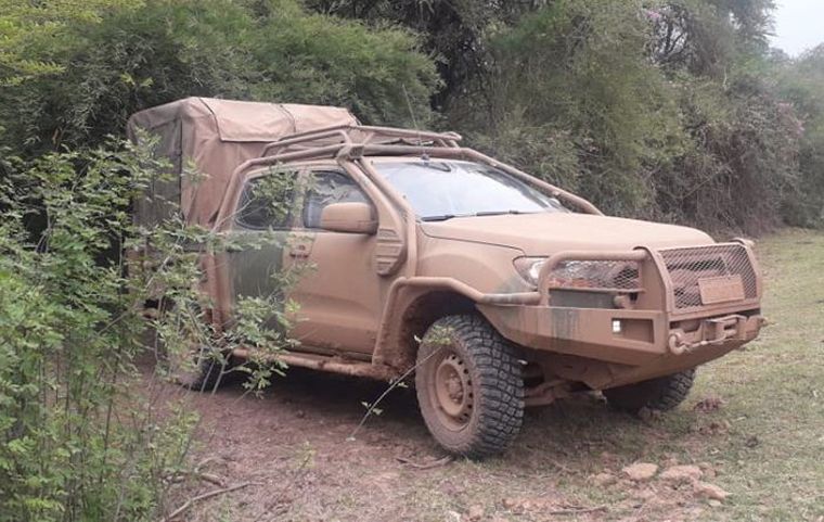 Ford Ranger Militarizada.
