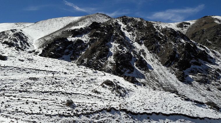 Las nevadas afectarán varios puntos de la provincia Foto: Walter Moreno